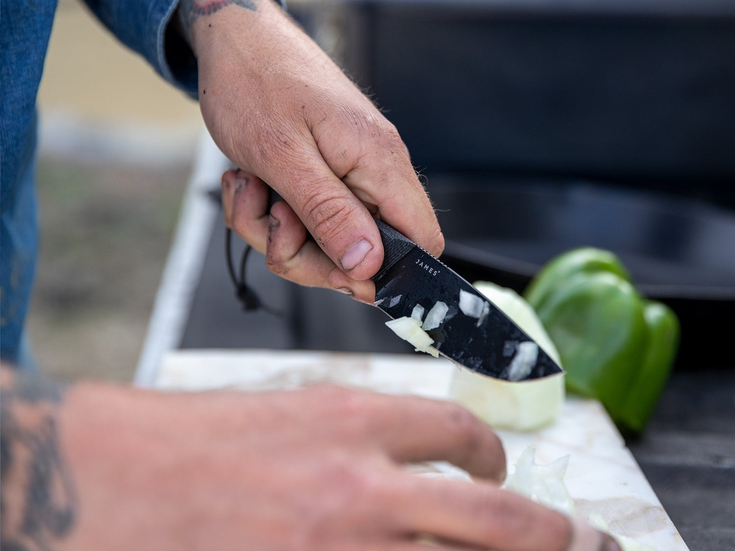 hell gap cutting vegetables