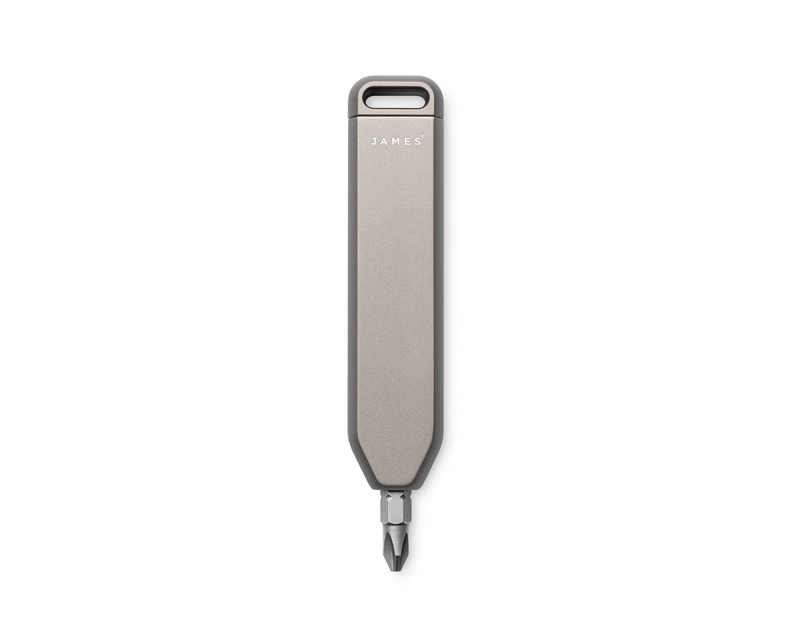 The Warrick EDC Screwdriver in coyote tan on a white background.
