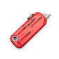 The coral Palmer Clear EDC utility knife.