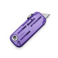 The atomic purple Palmer Clear EDC utility knife.